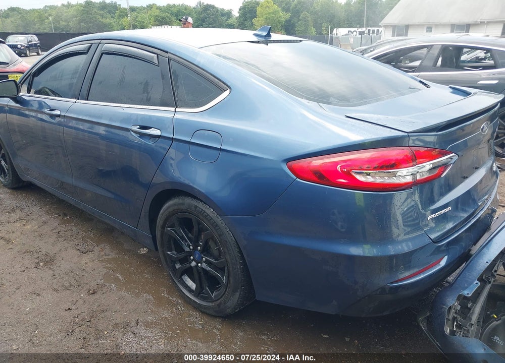 2019 FORD FUSION SE VIN: 3FA6P0HD8KR245120