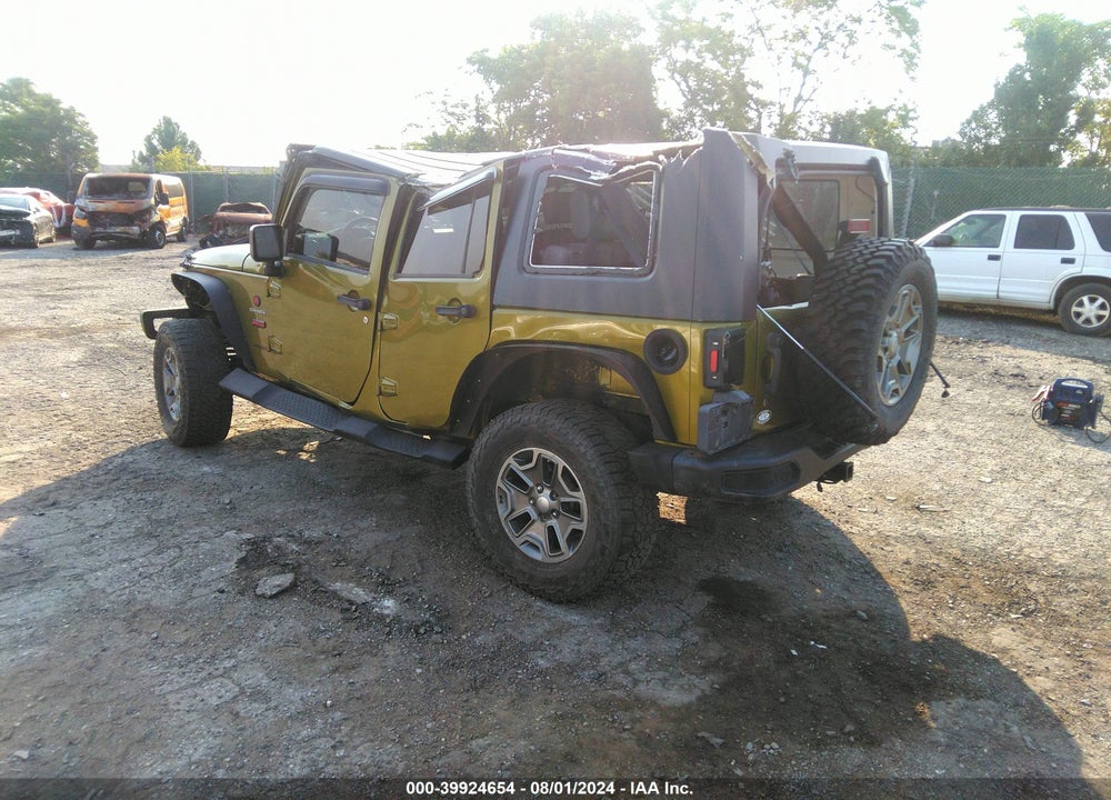 2007 JEEP WRANGLER UNLIMITED SAHARA VIN: 1J4GA59187L123116