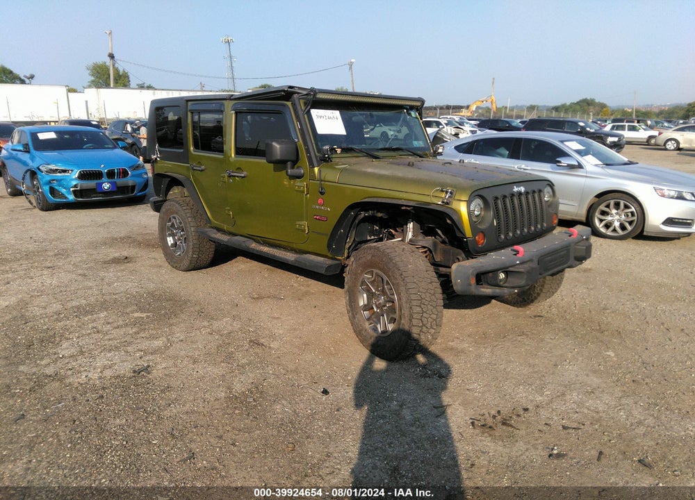 2007 JEEP WRANGLER UNLIMITED SAHARA VIN: 1J4GA59187L123116