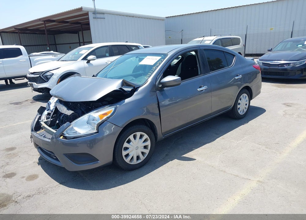 2019 NISSAN VERSA 1.6 SV VIN: 3N1CN7AP2KL832628