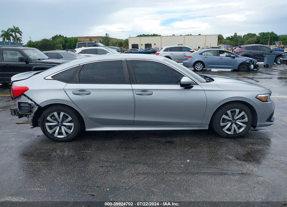 2022 HONDA CIVIC VIN: 2HGFE2F20NH527203