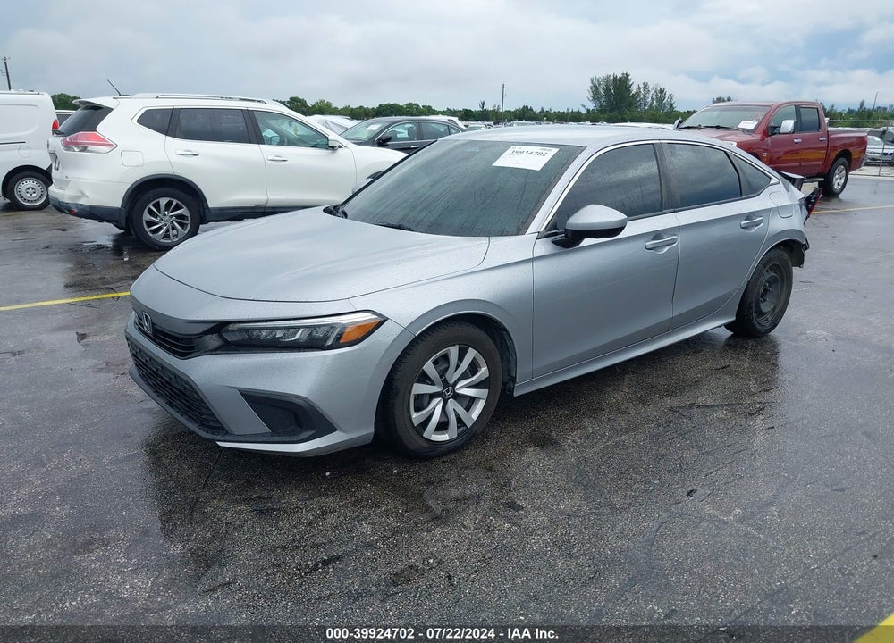 2022 HONDA CIVIC VIN: 2HGFE2F20NH527203