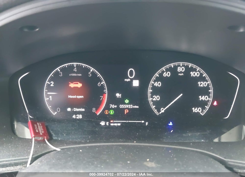 2022 HONDA CIVIC VIN: 2HGFE2F20NH527203