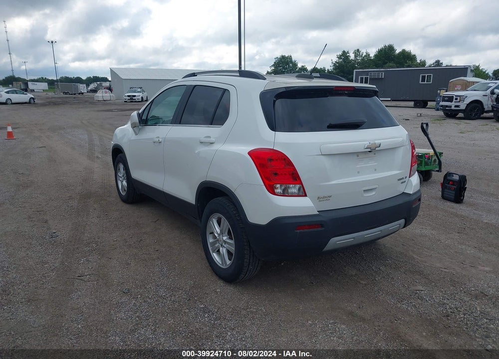 2015 CHEVROLET TRAX LT VIN: KL7CJRSBXFB057135