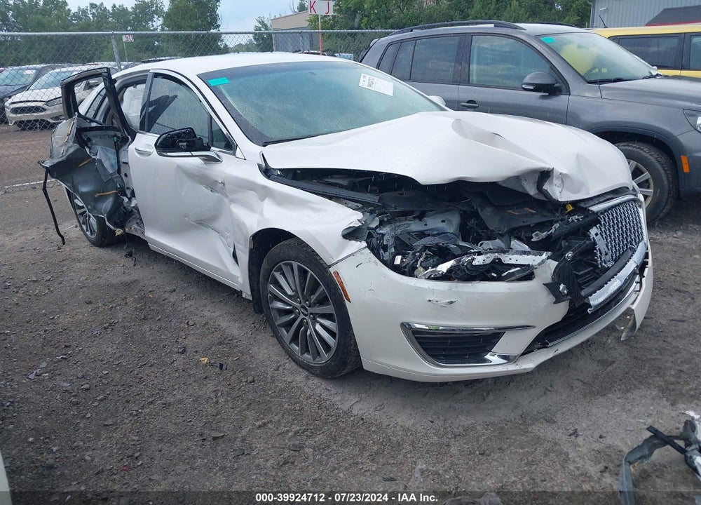 2018 LINCOLN MKZ VIN: 3LN6L5A95JR613594