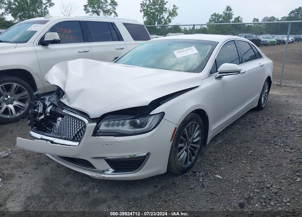 2018 LINCOLN MKZ VIN: 3LN6L5A95JR613594