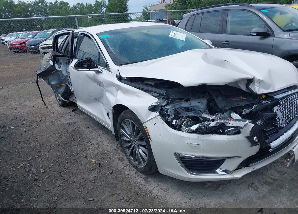 2018 LINCOLN MKZ VIN: 3LN6L5A95JR613594