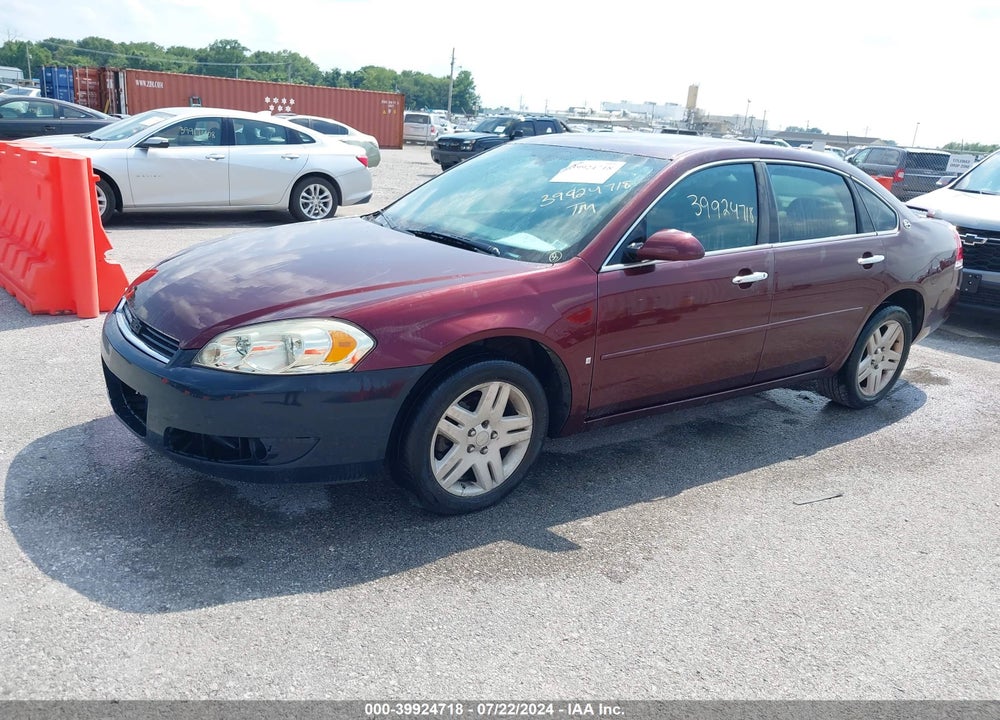 2007 CHEVROLET IMPALA LTZ VIN: 2G1WU58RX79168395