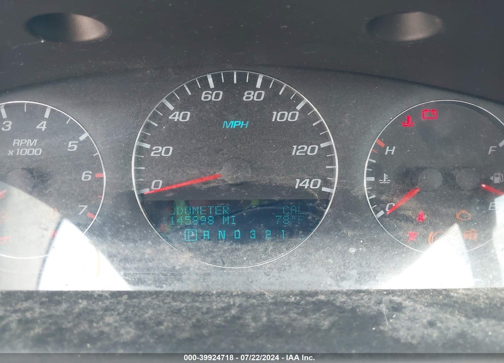 2007 CHEVROLET IMPALA LTZ VIN: 2G1WU58RX79168395