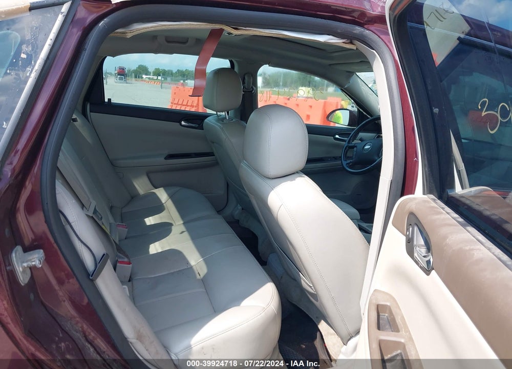 2007 CHEVROLET IMPALA LTZ VIN: 2G1WU58RX79168395