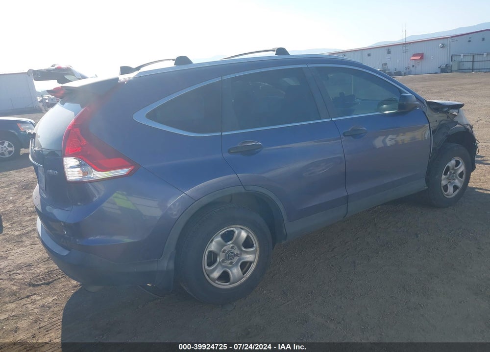 2012 HONDA CR-V LX VIN: 5J6RM4H30CL064747