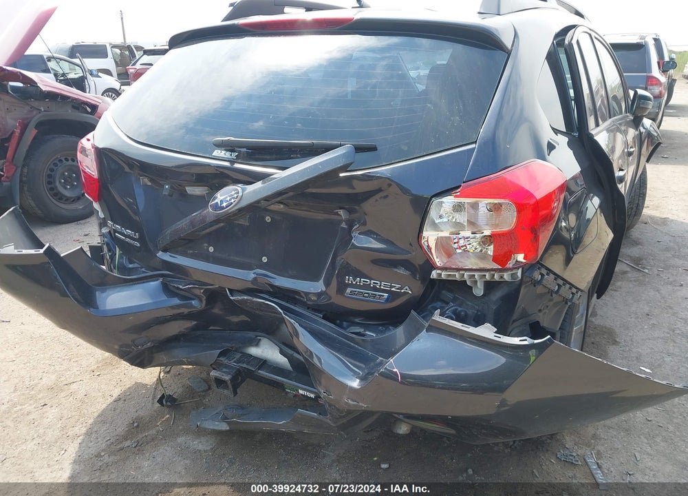 2016 SUBARU IMPREZA 2.0I SPORT PREMIUM VIN: JF1GPAP65G8238051