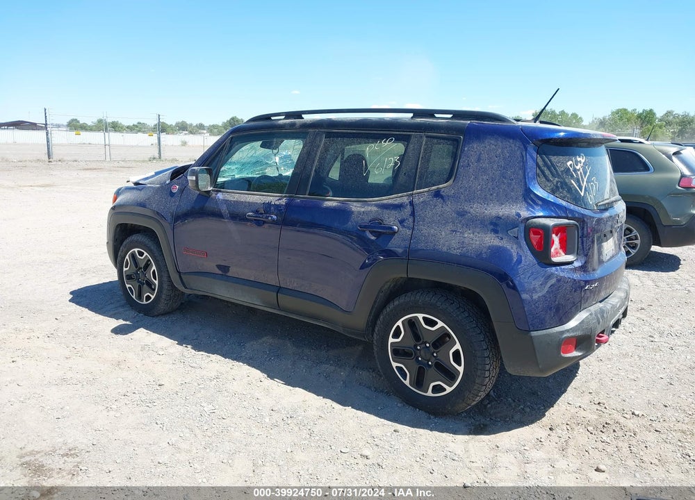 2016 JEEP RENEGADE TRAILHAWK VIN: ZACCJBCT1GPD28575