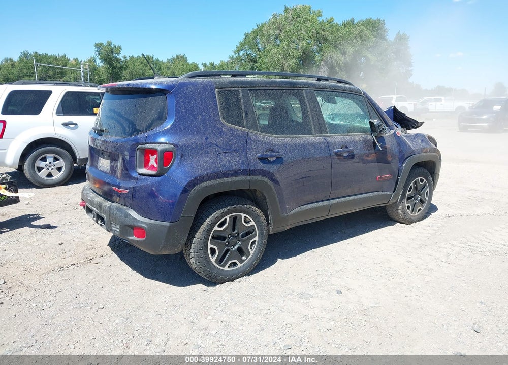 2016 JEEP RENEGADE TRAILHAWK VIN: ZACCJBCT1GPD28575