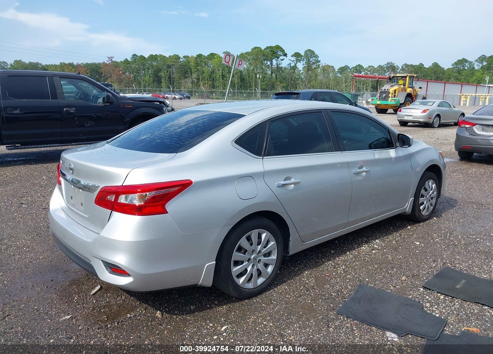 2018 NISSAN SENTRA S VIN: 3N1AB7AP9JY319569
