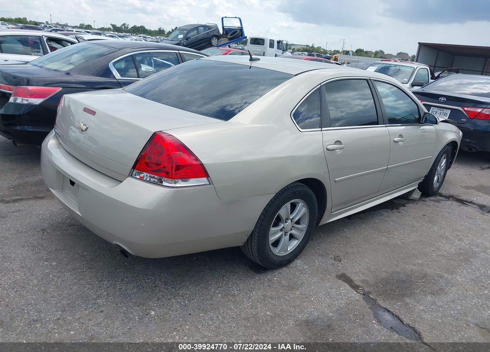 2012 CHEVROLET IMPALA LS VIN: 2G1WA5E34C1185002