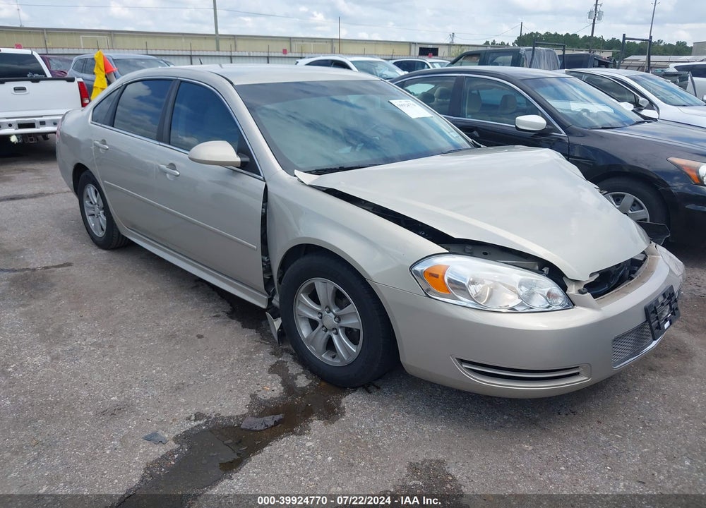 2012 CHEVROLET IMPALA LS VIN: 2G1WA5E34C1185002