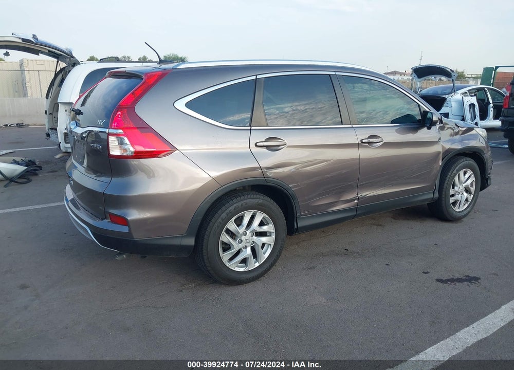 2016 HONDA CR-V EX-L VIN: 5J6RM4H74GL078871