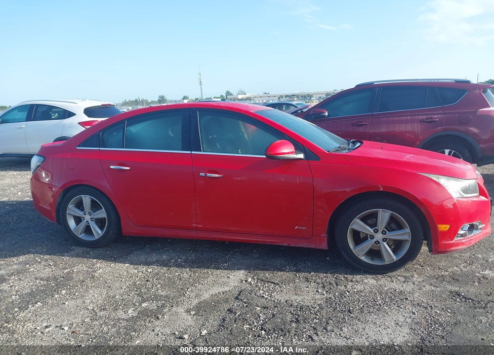 2012 CHEVROLET CRUZE 2LT VIN: 1G1PG5SC1C7144224
