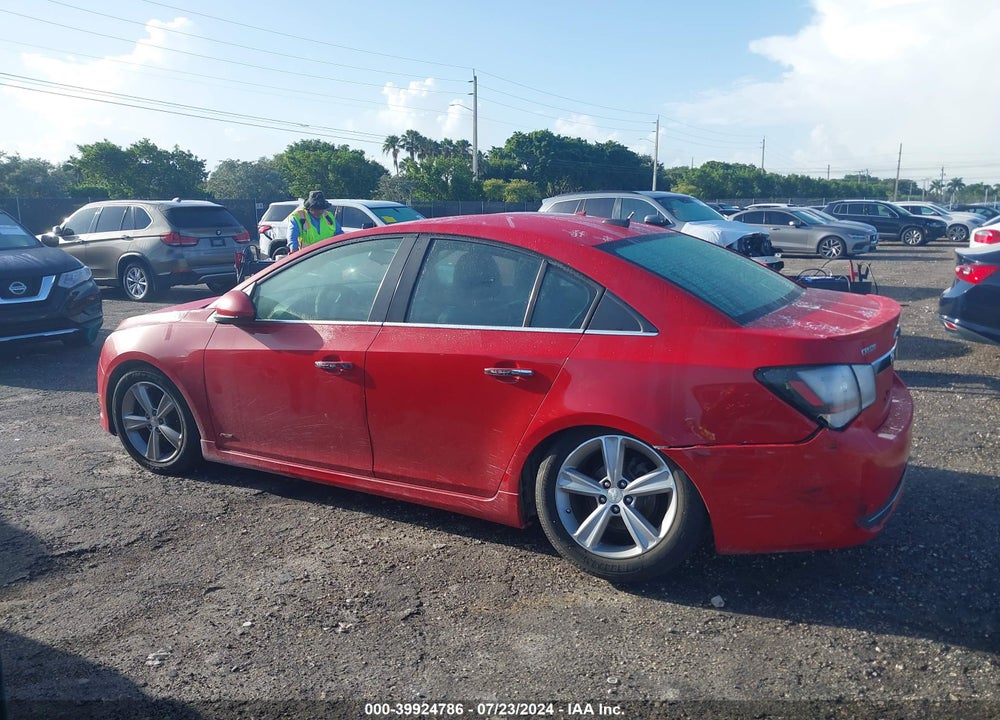 2012 CHEVROLET CRUZE 2LT VIN: 1G1PG5SC1C7144224
