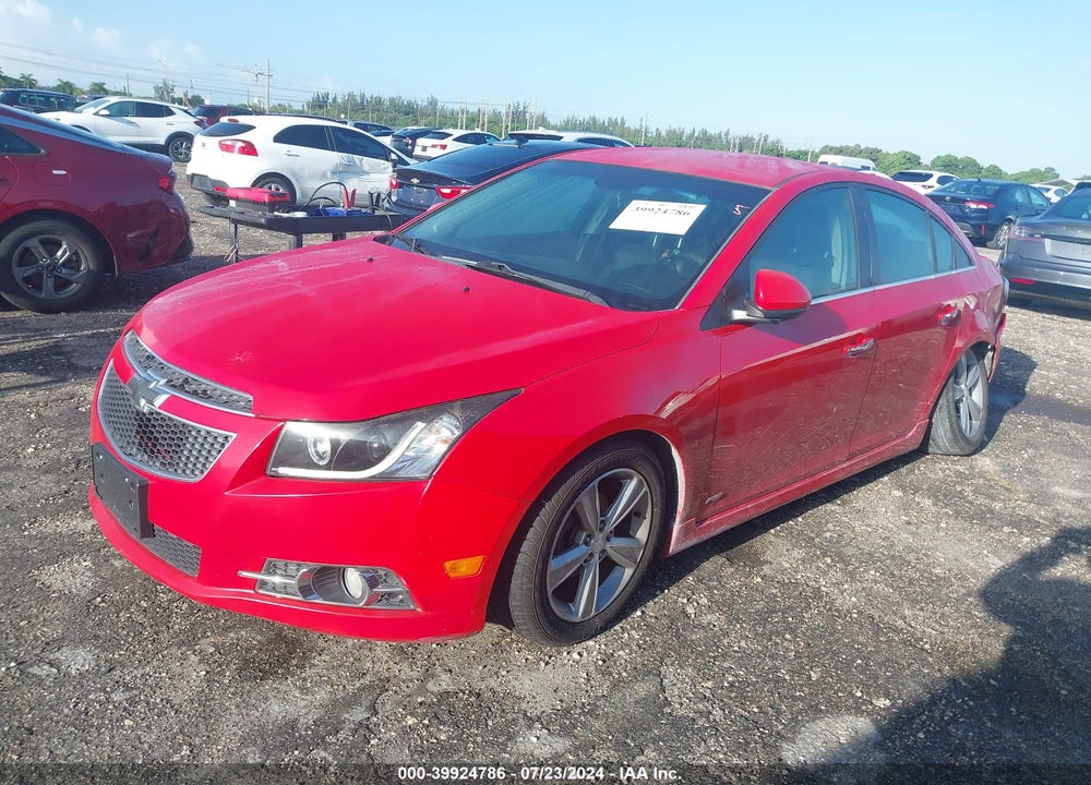 2012 CHEVROLET CRUZE 2LT VIN: 1G1PG5SC1C7144224