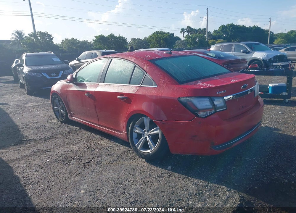 2012 CHEVROLET CRUZE 2LT VIN: 1G1PG5SC1C7144224