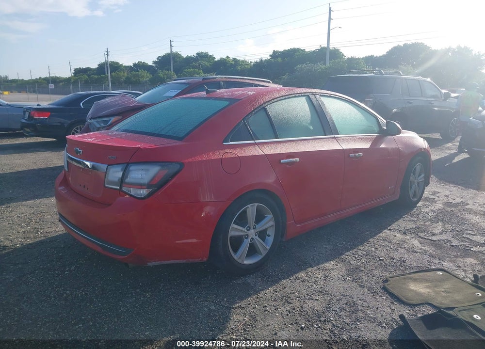 2012 CHEVROLET CRUZE 2LT VIN: 1G1PG5SC1C7144224