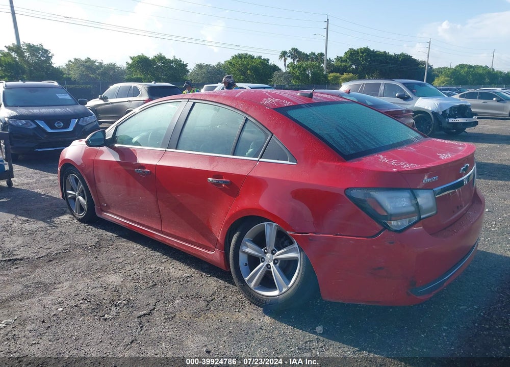 2012 CHEVROLET CRUZE 2LT VIN: 1G1PG5SC1C7144224