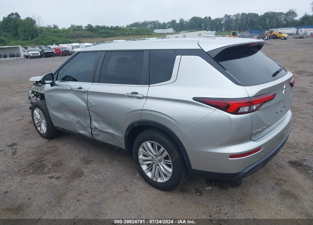 2022 MITSUBISHI OUTLANDER ES 2.5 S-AWC VIN: JA4J4TA8XNZ032367