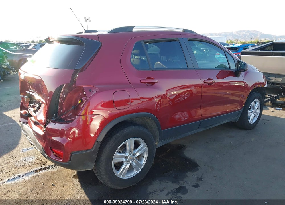 2022 CHEVROLET TRAX AWD LT VIN: KL7CJPSM8NB557055