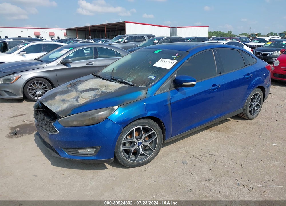 2018 FORD FOCUS SEL VIN: 1FADP3H20JL258884