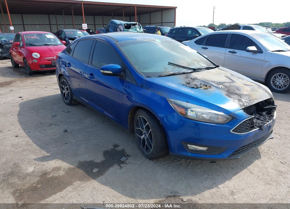 2018 FORD FOCUS SEL VIN: 1FADP3H20JL258884