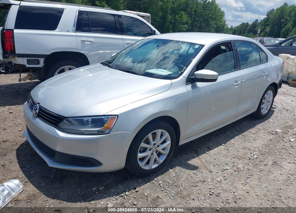 2011 VOLKSWAGEN JETTA 2.5L SE VIN: 3VWDX7AJXBM349905