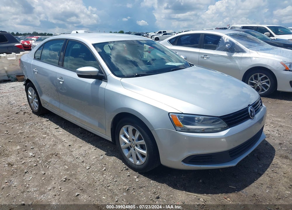 2011 VOLKSWAGEN JETTA 2.5L SE VIN: 3VWDX7AJXBM349905