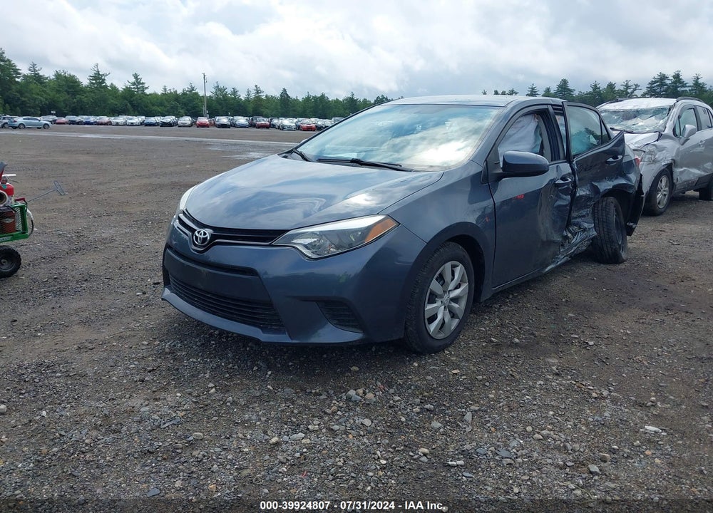 2014 TOYOTA COROLLA LE VIN: 2T1BURHE8EC210831