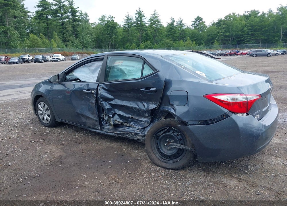 2014 TOYOTA COROLLA LE VIN: 2T1BURHE8EC210831