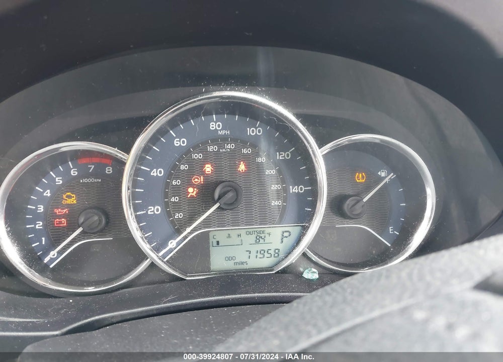 2014 TOYOTA COROLLA LE VIN: 2T1BURHE8EC210831