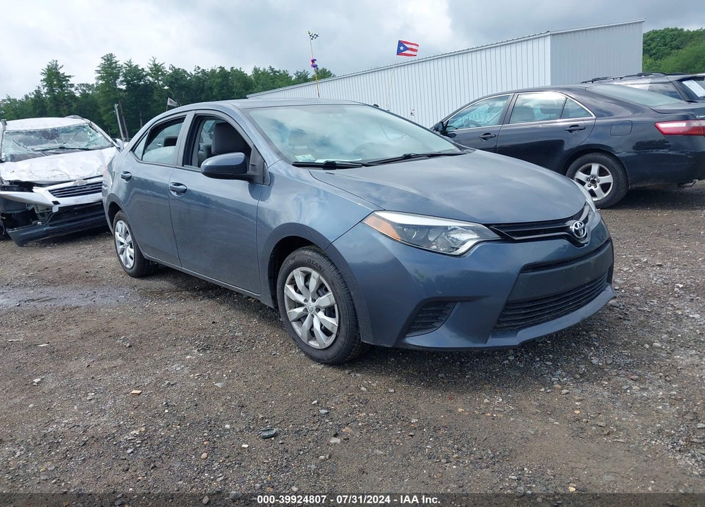 2014 TOYOTA COROLLA LE VIN: 2T1BURHE8EC210831