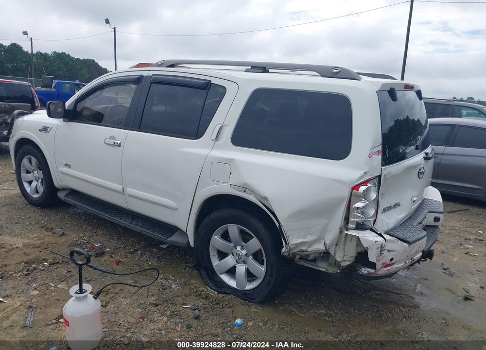 2008 NISSAN ARMADA VIN: 5N1BA08D88N601115