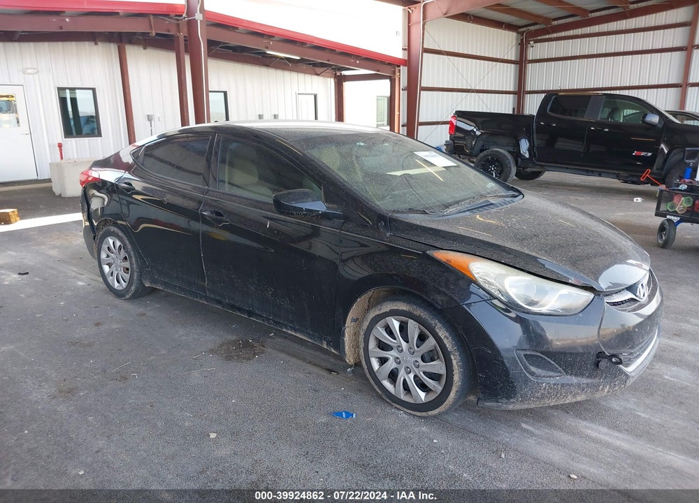 2013 HYUNDAI ELANTRA GLS VIN: 5NPDH4AE8DH197018