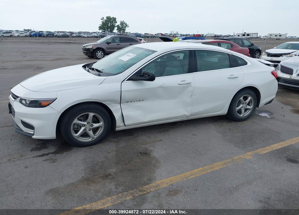 2016 CHEVROLET MALIBU LS VIN: 1G1ZB5ST9GF150842