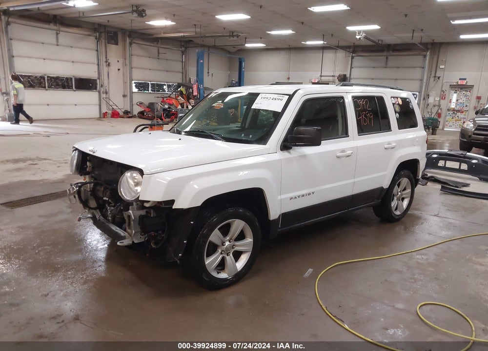 2014 JEEP PATRIOT LATITUDE VIN: 1C4NJRFB8ED721666