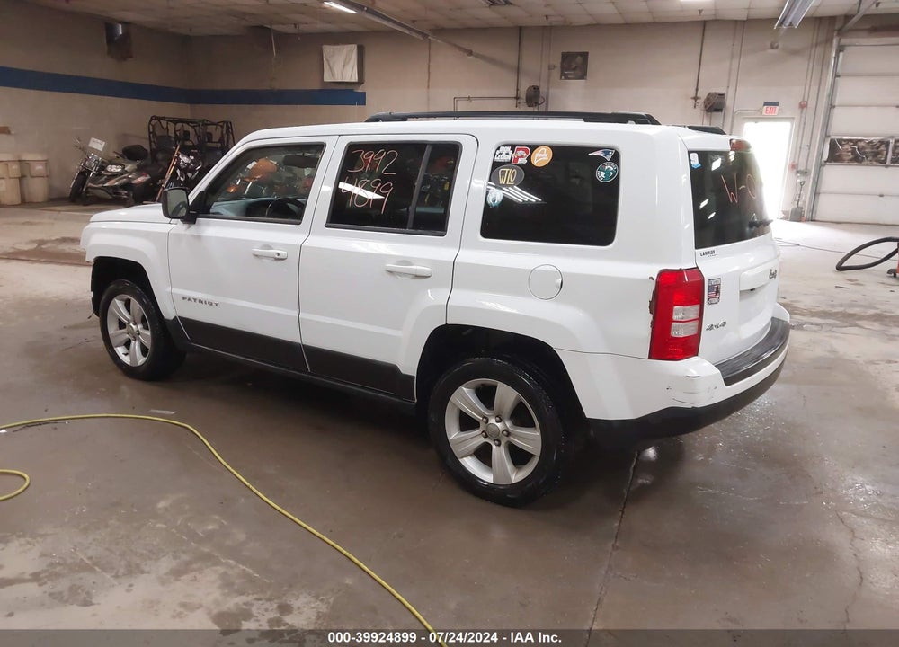 2014 JEEP PATRIOT LATITUDE VIN: 1C4NJRFB8ED721666
