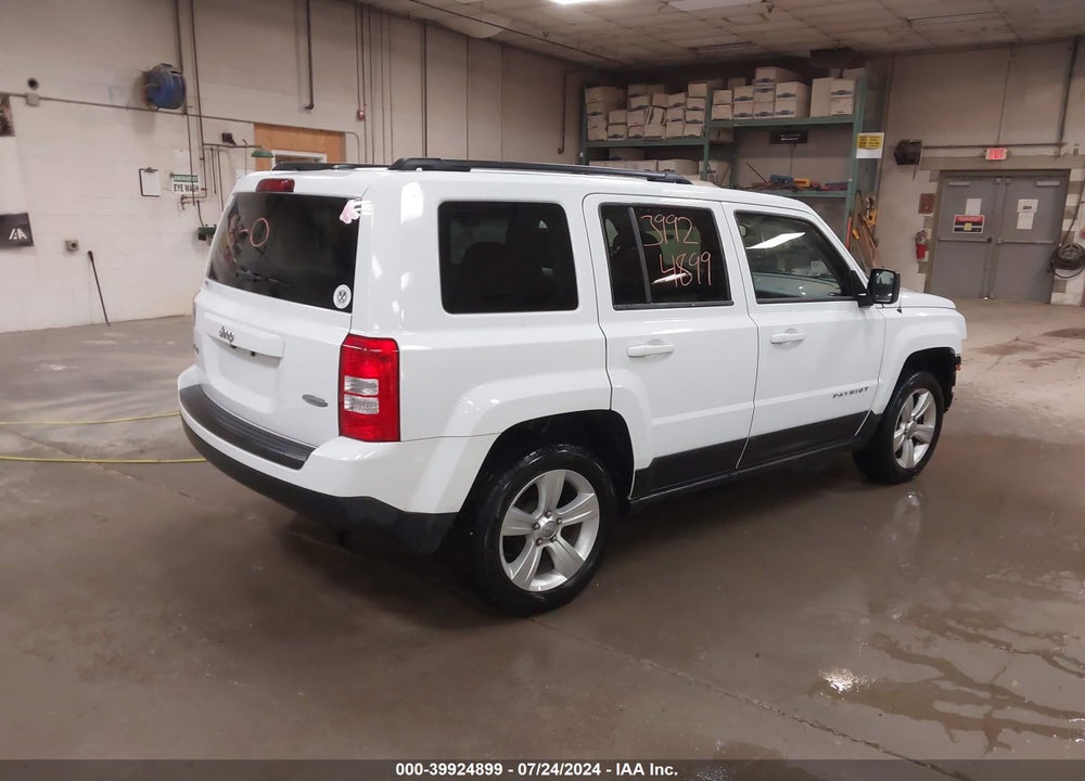 2014 JEEP PATRIOT LATITUDE VIN: 1C4NJRFB8ED721666
