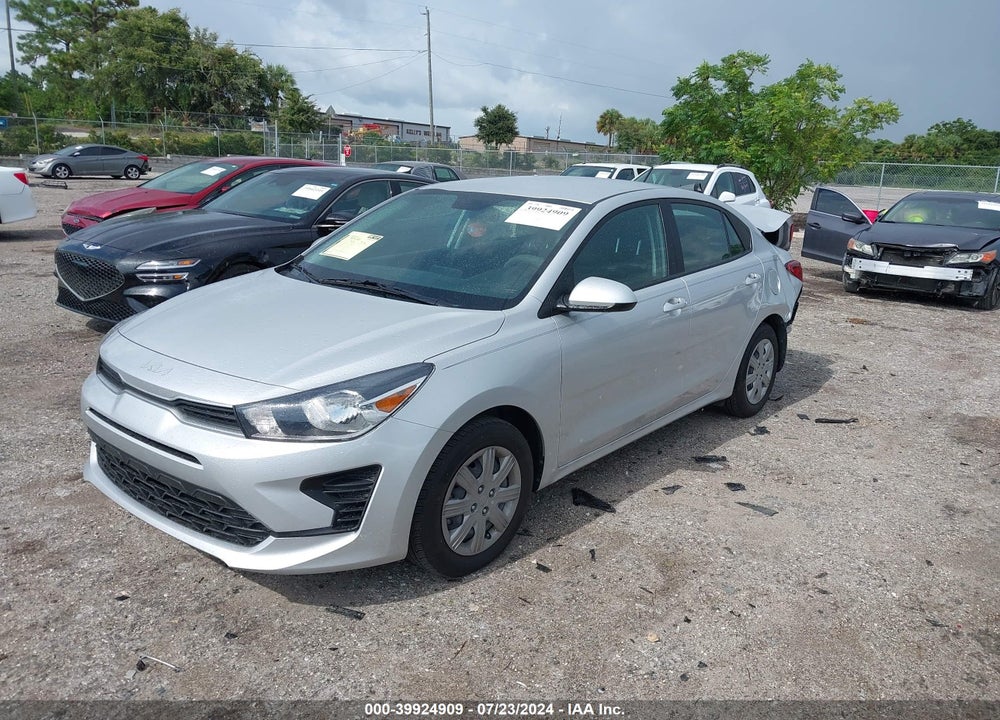 2022 KIA RIO S VIN: 3KPA24AD2NE500893