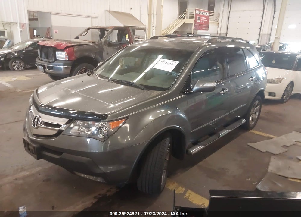 2009 ACURA MDX SPORT PACKAGE VIN: 2HNYD28799H505672