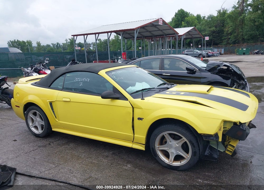 2000 FORD MUSTANG GT VIN: 1FAFP45X8YF247249