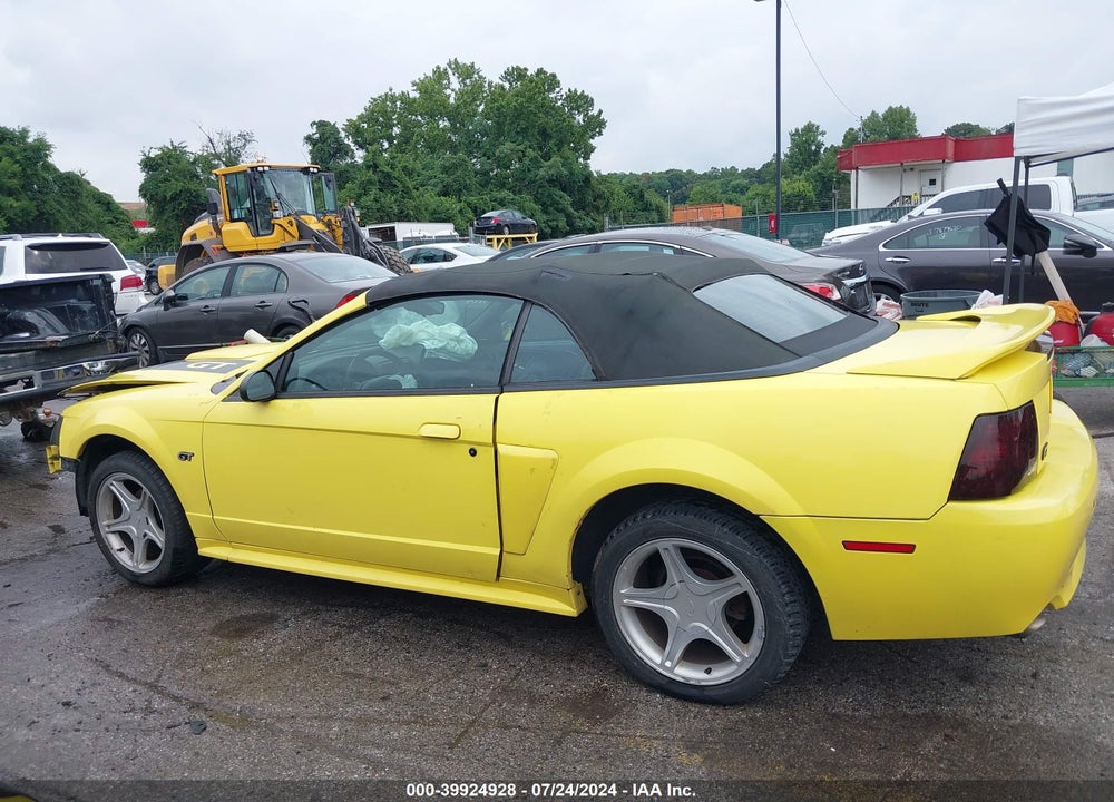 2000 FORD MUSTANG GT VIN: 1FAFP45X8YF247249