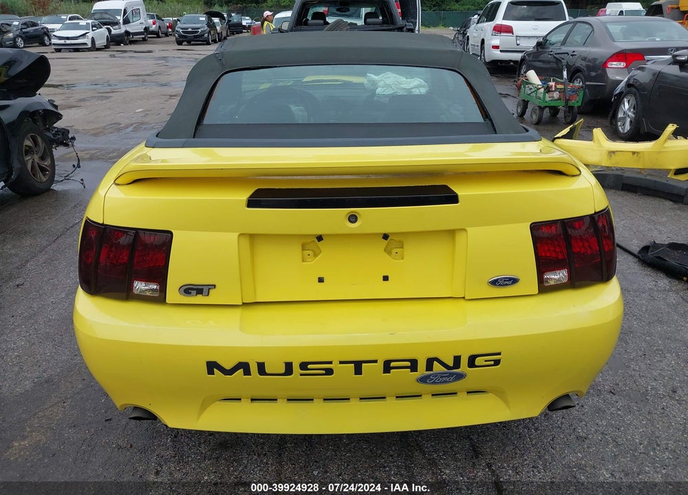 2000 FORD MUSTANG GT VIN: 1FAFP45X8YF247249