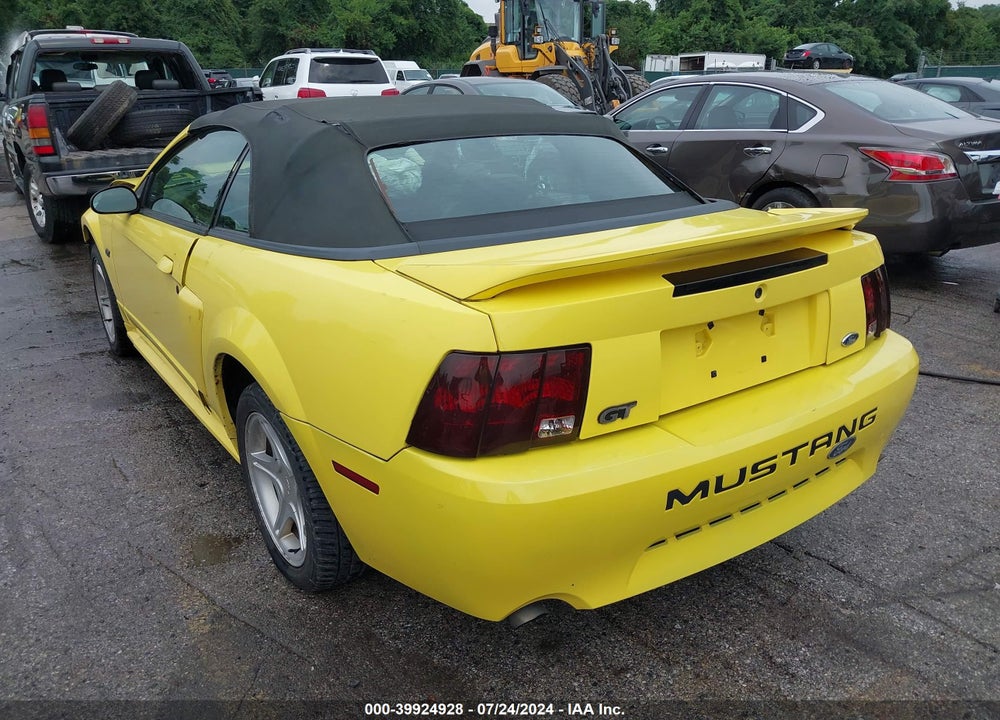 2000 FORD MUSTANG GT VIN: 1FAFP45X8YF247249